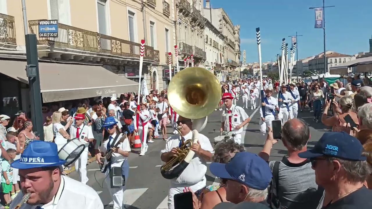 Défilé du lundi de la Saint Louis (Sète) 2024.
