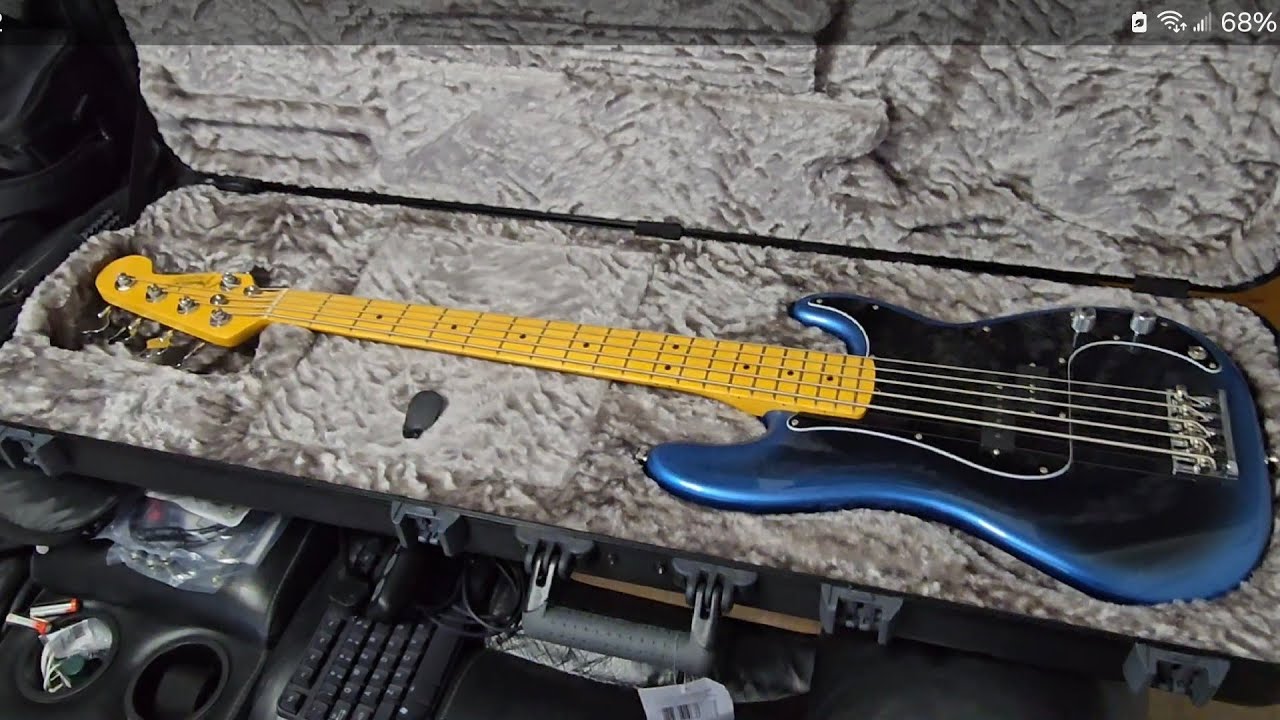 Fender American Professional II Precision Bass V: Review, Demo, & Shield Job