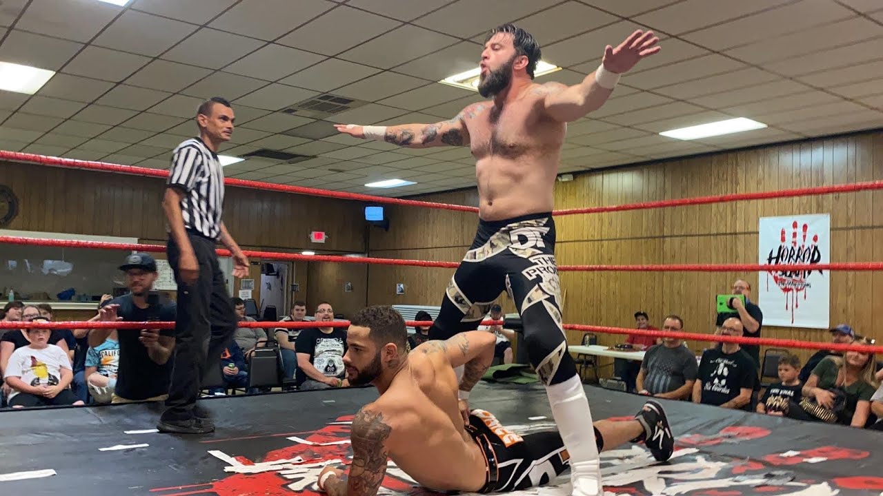 HORRORSLAM HEAVYWEIGHT TITLE: Trey Miguel vs Tommy Vendetta (c)