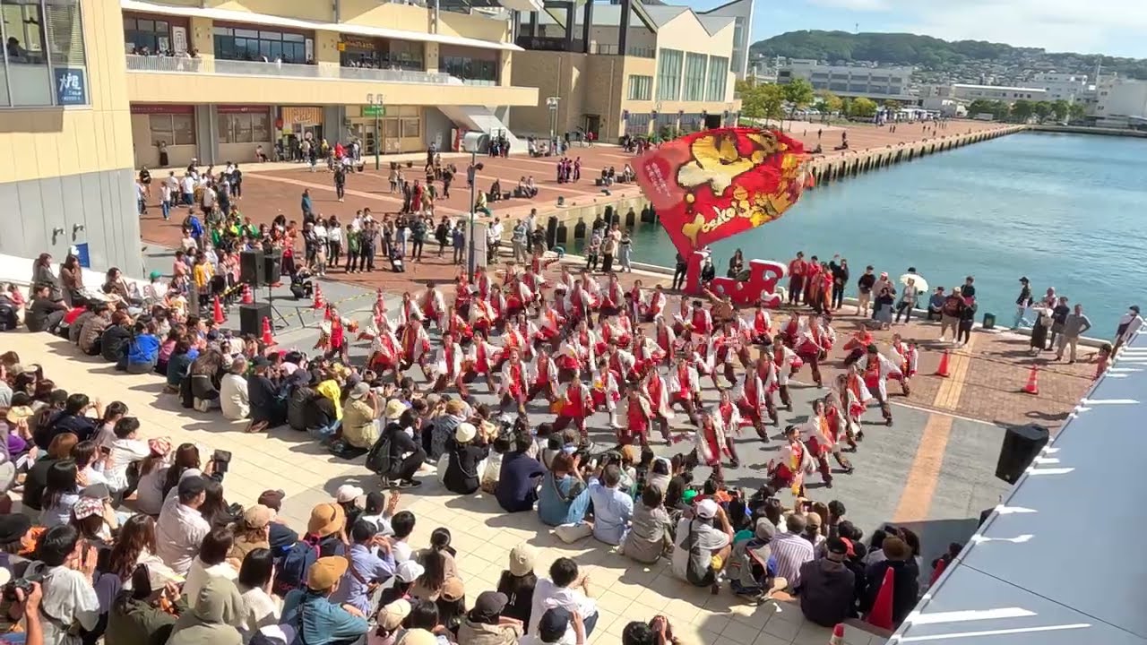 肥後真狗舞〜九州がっ祭〜よさこい佐世保祭り2024 五番街会場