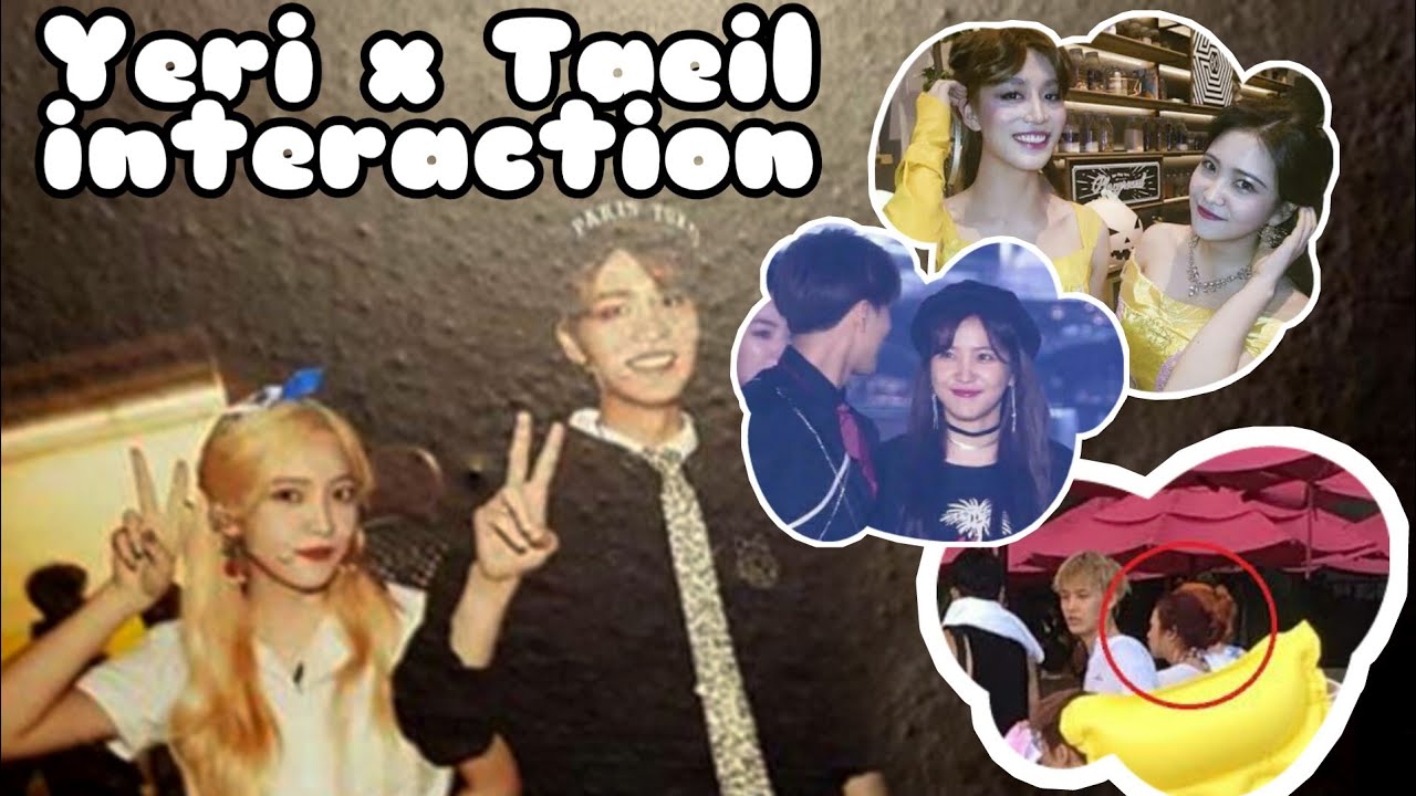 NCT Taeil x Red Velvet Yeri Interaction // NCTVELVET
