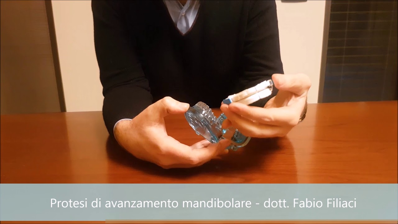 9 Disturbi del sonno: Trattamento medico apnee notturne - Protesi di avanzamento mandibolare MAD