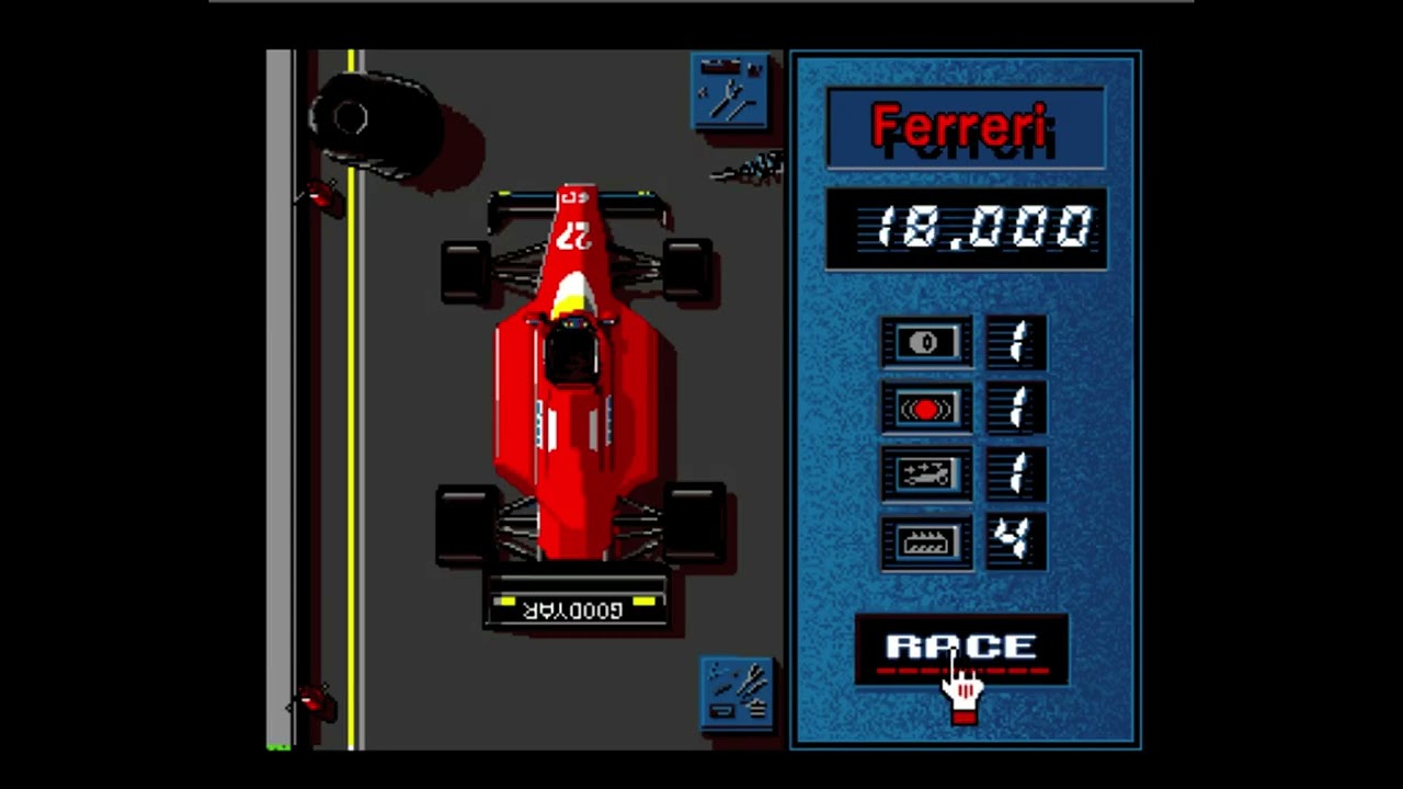 F1 GP Circuits - Amiga Longplay (1991)