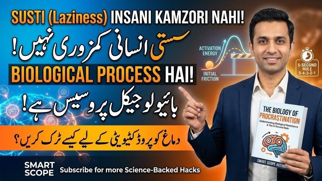 Kamyabi Ka Formula | The Science of Laziness: Activation Energy & 5-Second Rule by Smart Scope 