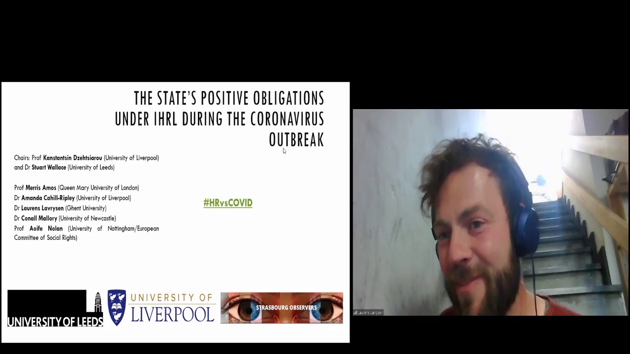 The State’s Positive Obligations under Human Rights Law during the Coronavirus Outbreak