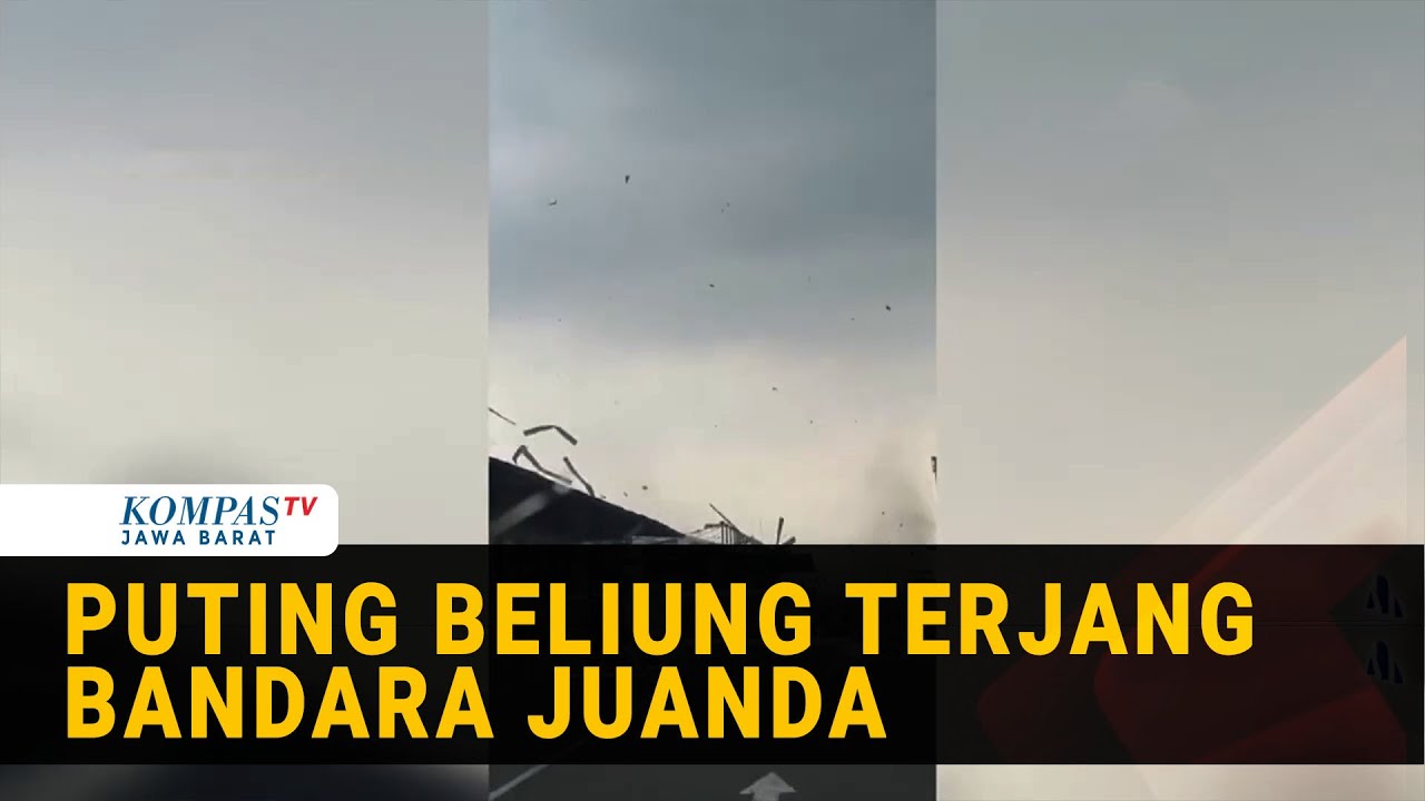 Puting Beliung Bikin Bandara Juanda Porak Poranda, Sejumlah Penerbangan Dialihkan