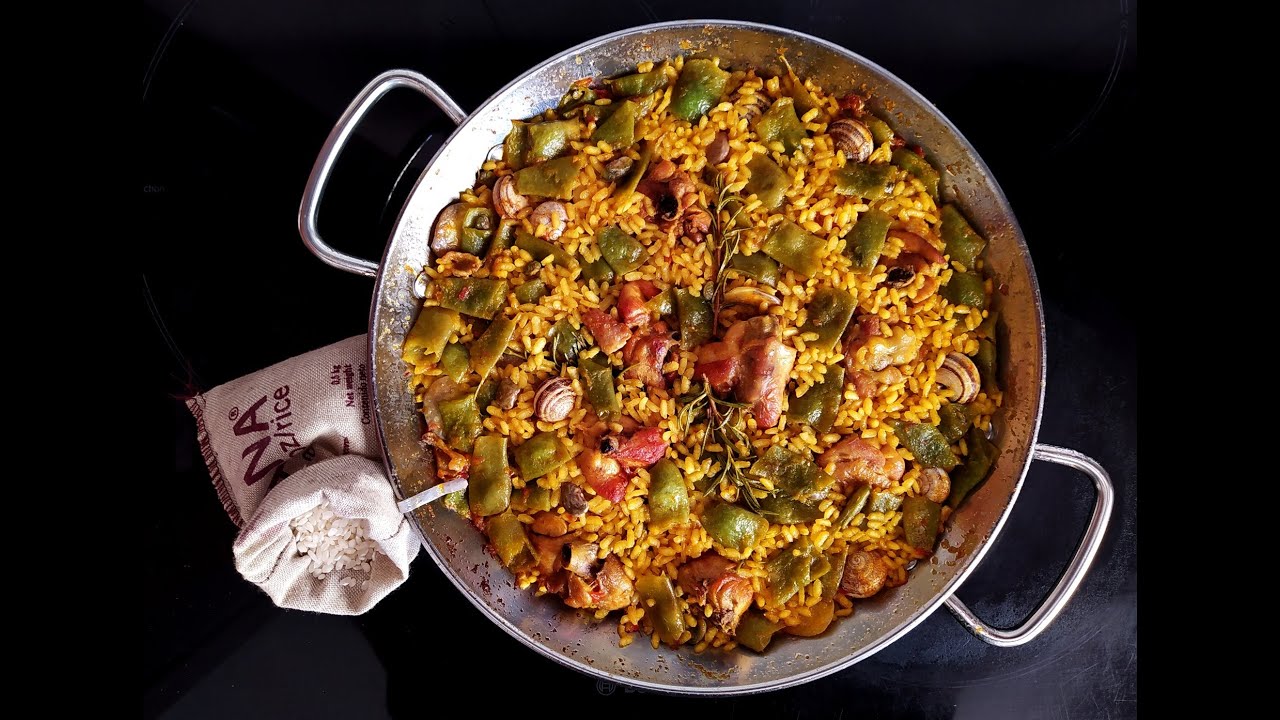 Curso básico Paella valenciana en vitrocerámica  de  induccion.