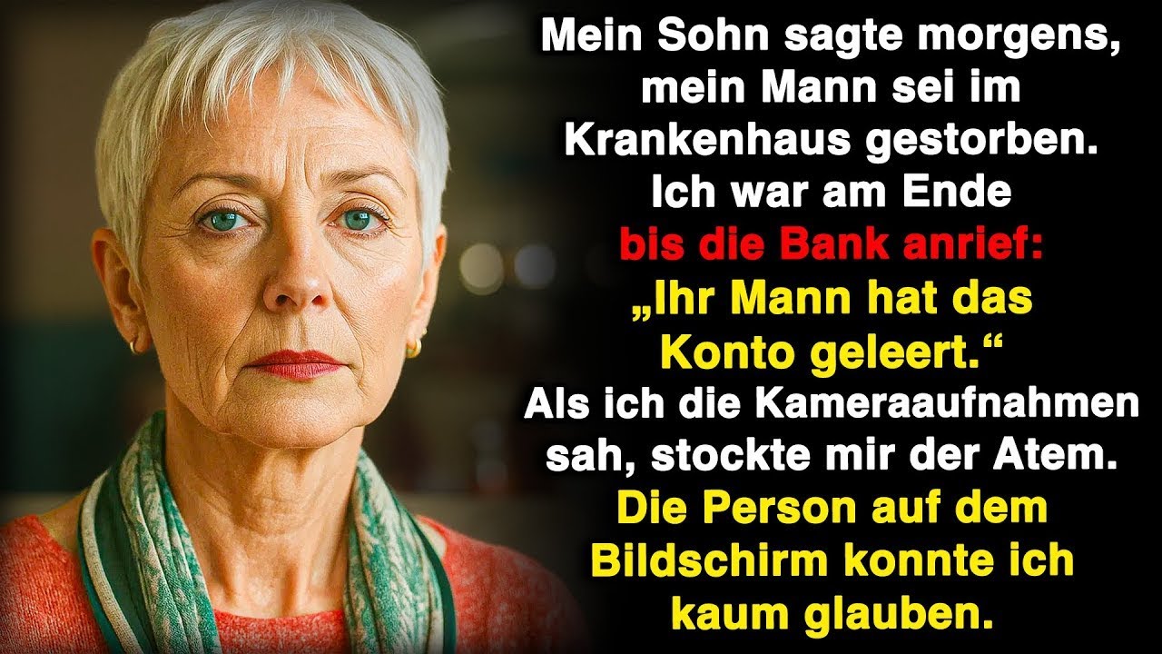 Die Bank rief an  „Ihr Mann hat gerade das Konto geleert!“ Doch er war da schon seit Stunden tot