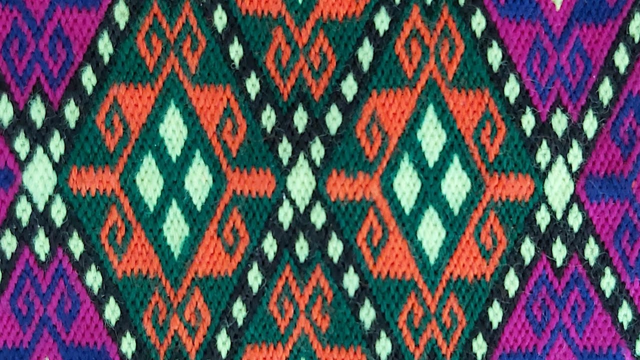 دوخت چشمی طرح قبتومار |Hazaragi qabtomar embroidery