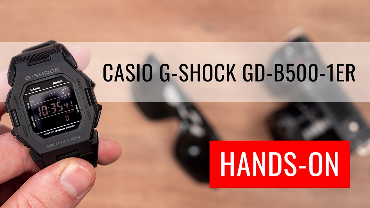 HANDS-ON: Casio G-Shock Original GD-B500-1ER