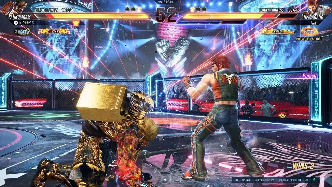 TEKKEN8 Fukarama  Vs Hworang  Fist fury