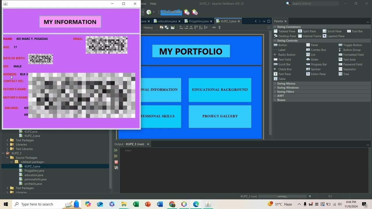 ALL ABOUT MY PORTFOLIO