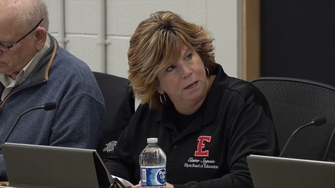 Elyria Board of Education Meeting, January 7, 2026