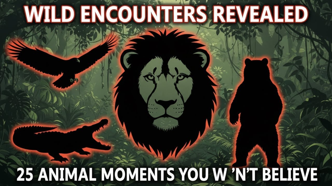 25 INSANE Animal Encounters You Won't Believe