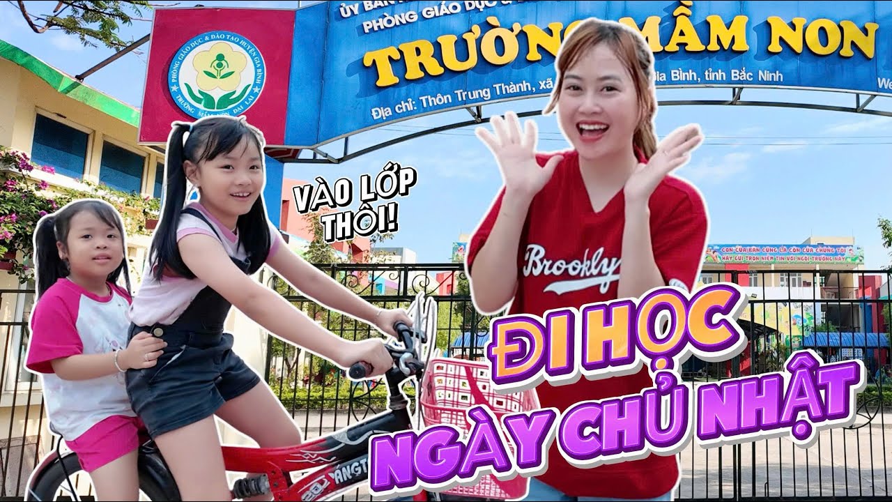 Mẹ Hà Hí Lỡ Đánh Thức Mint Vy Đi Học Vào Ngày Chủ Nhật – Phản Ứng Cực Dễ Thương
