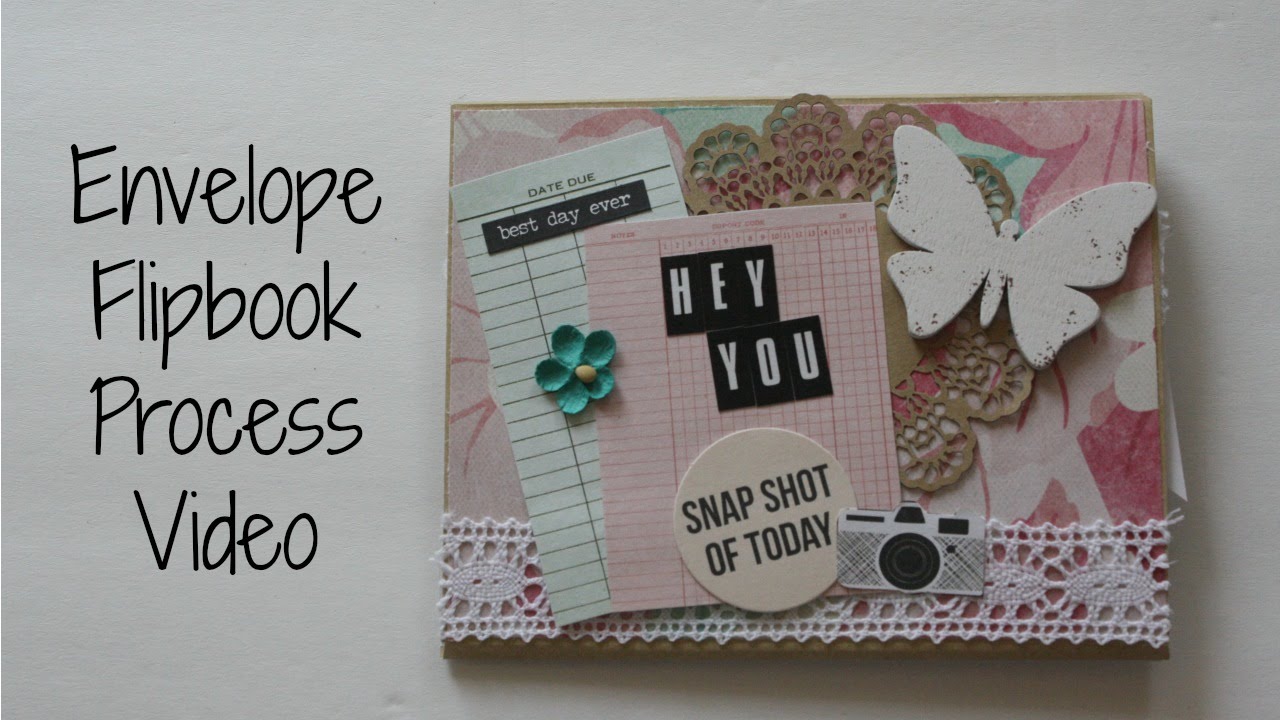Pink and Blue Envelope Flipbook: Process Video