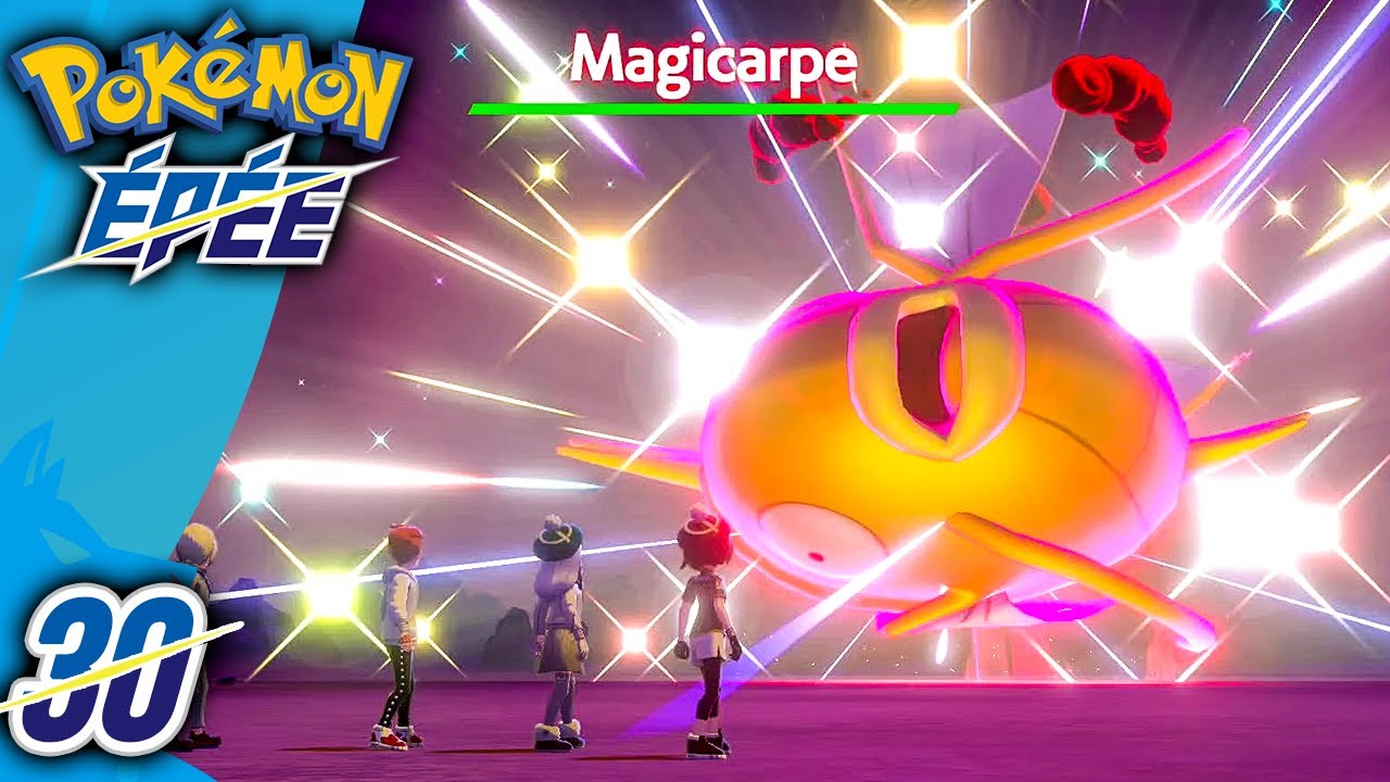 Magicarpe SHINY✨ en Raid Dynamax - Pokémon Épée 🔹30 - Let's Play
