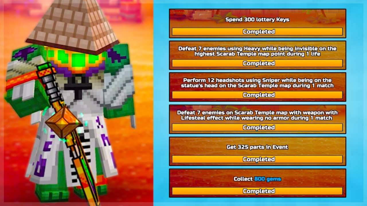Pixel Gun 3D Heavy Howl Of The Mummy is OP (Elite Weapon Review)