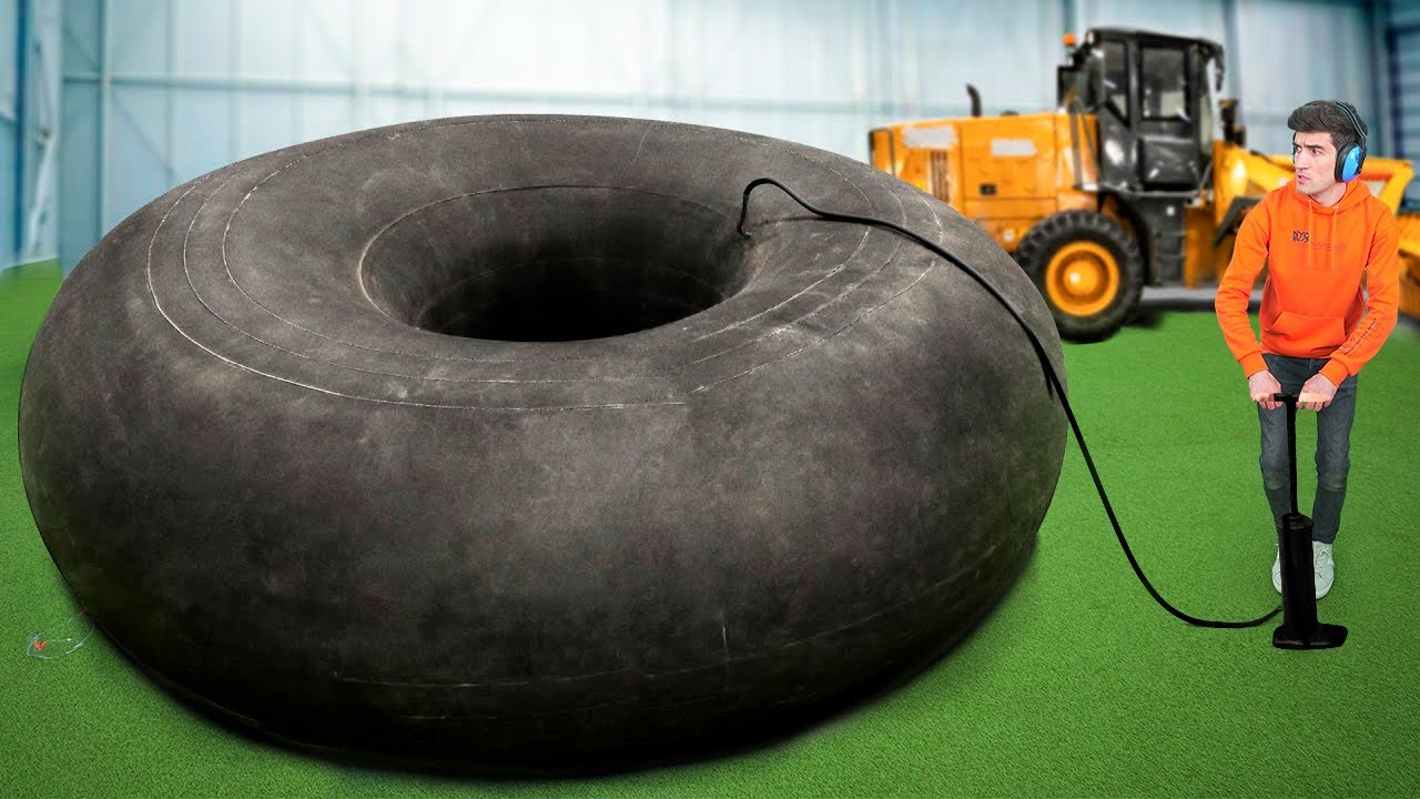 UMFLU INCONTINUU O ANVELOPA DE TRACTOR?!!