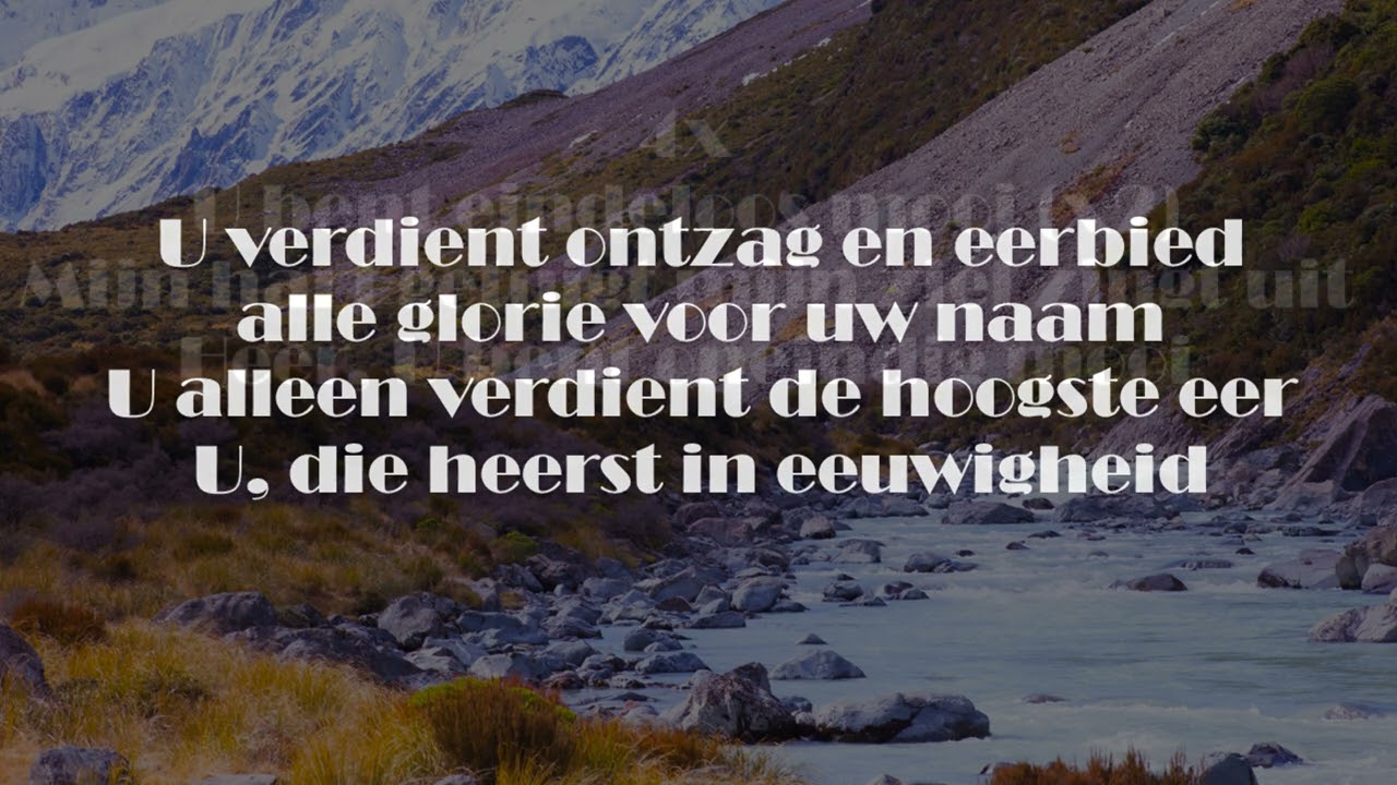 Opwekking met tekst 774 Ik verlang naar Jezus