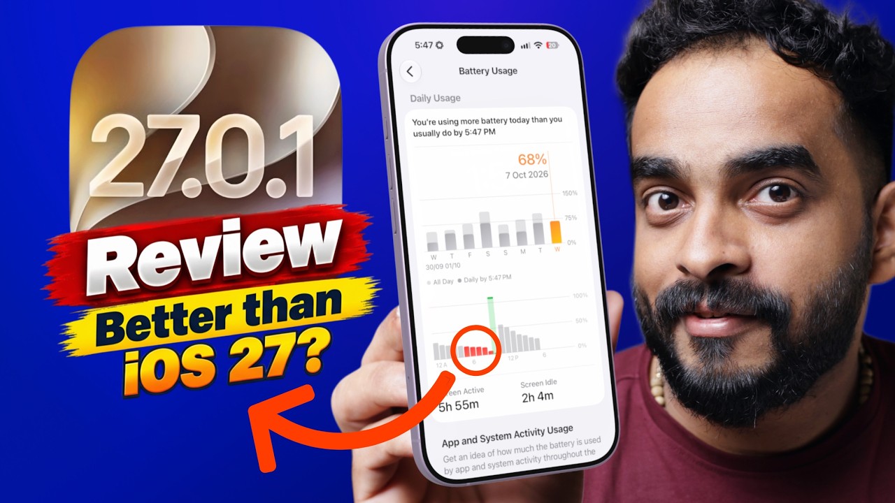 iOS 27.0.1 Follow up Review | Battery Heating | Network | Malayalam