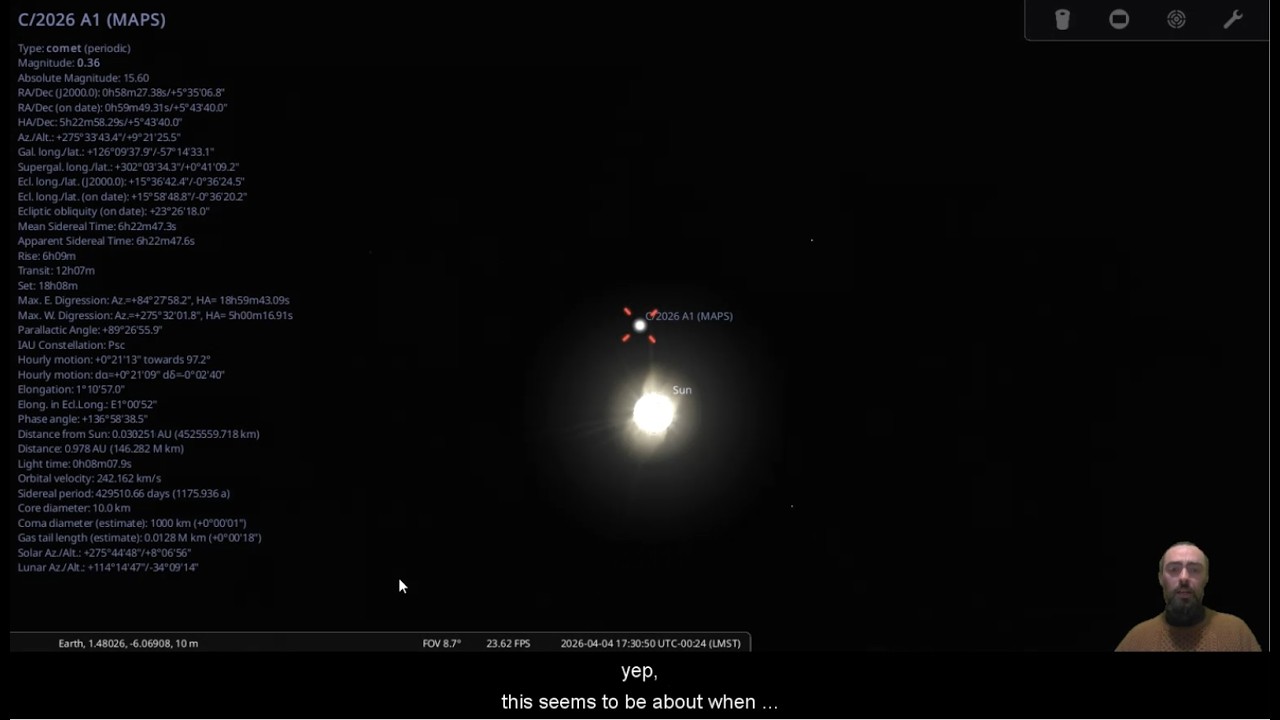 New Comets: C/2026 B2 Sun-Gao and C/2026 A1 MAPS