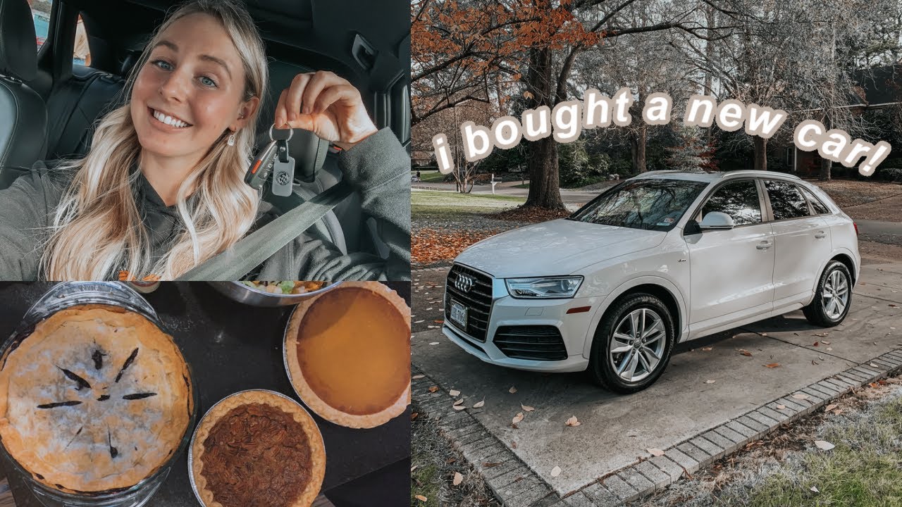 VLOG | my new car, thanksgiving, self-care & life updates