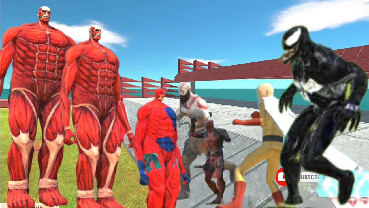 Super Hero VS Monster  - Animal Revolt Battle Simulator