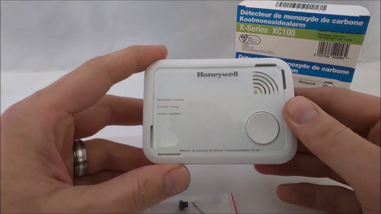 Honeywell XC100 Koolmonoxidemelder review unboxing