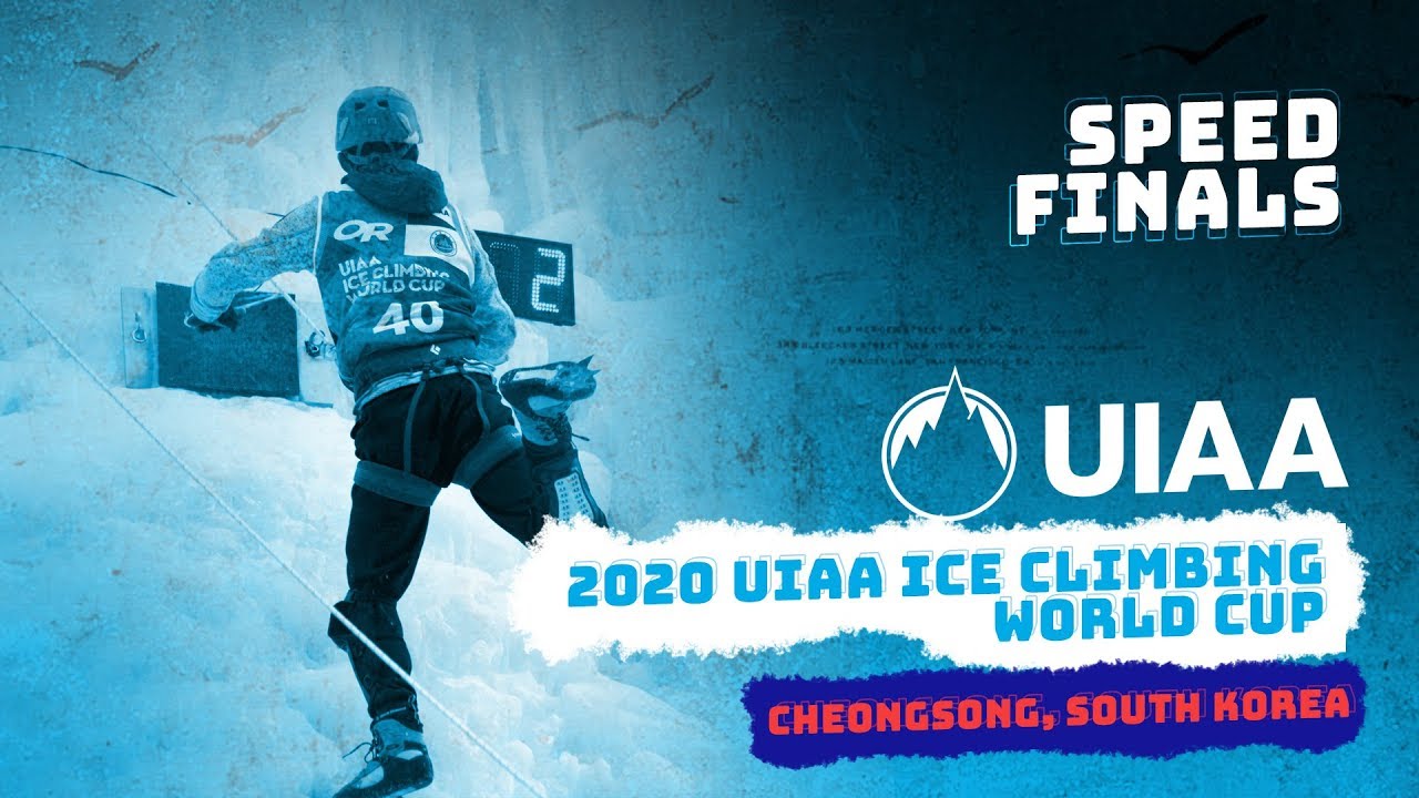 LIVE | Cheongsong, South Korea | Speed Finals | 2020 UIAA Ice Climbing World Cup