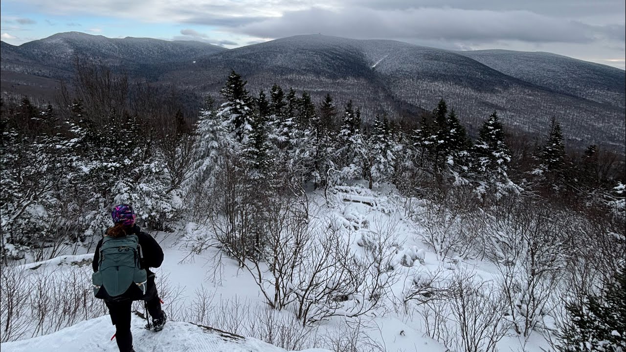 Sentier des Cimes en hiver | Mont-M&eacute;gantic ❄️