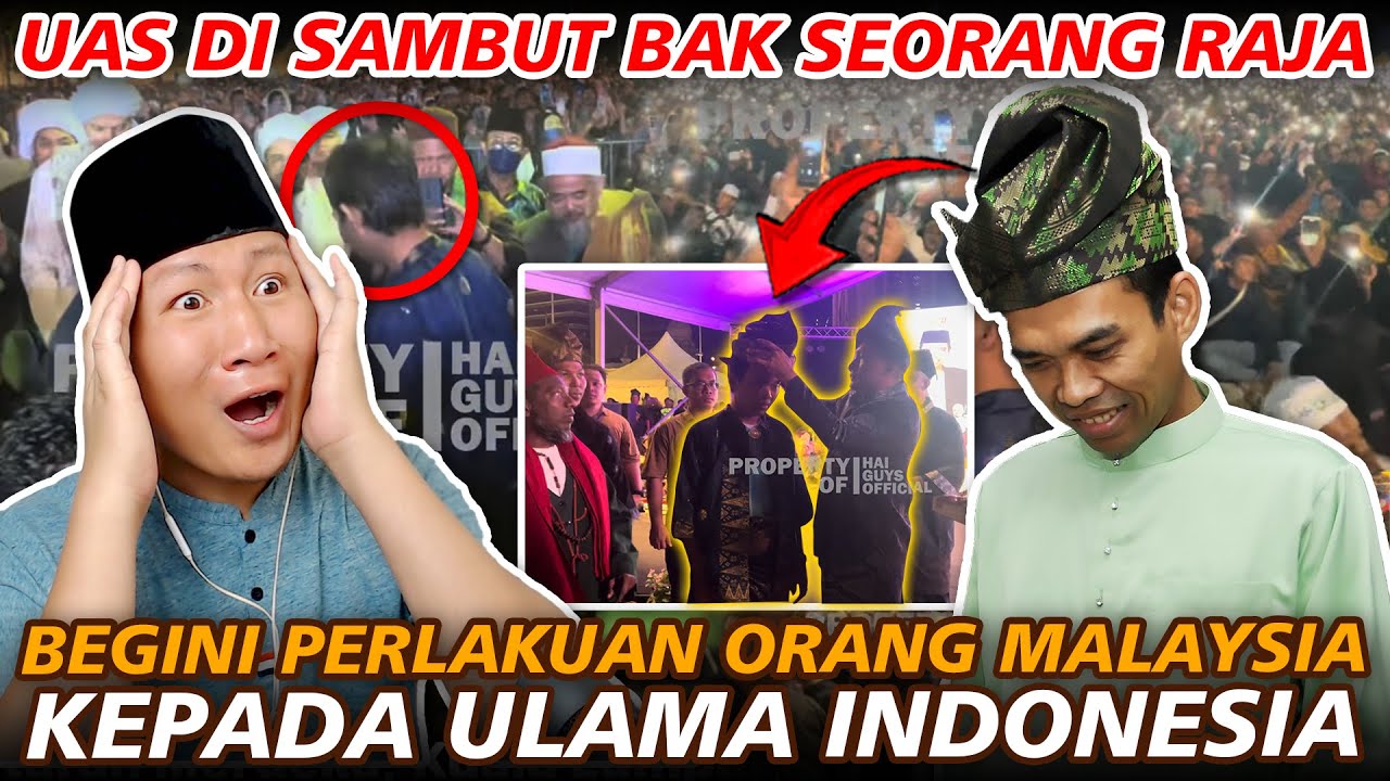 GAK NYANGKA❗SEPERTI INI SAMBUTAN RAKYAT MALAYSIA PADA TUAN GURU USTADZ ABDUL SOMAD❗THANKS  MALAYSIA