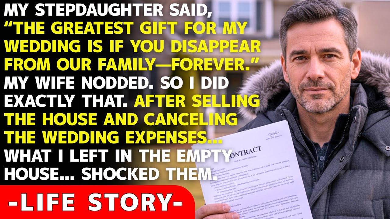 My Stepdaughter Said “Disappear Forever.” So I Sold The House And Cancelled The Payment.