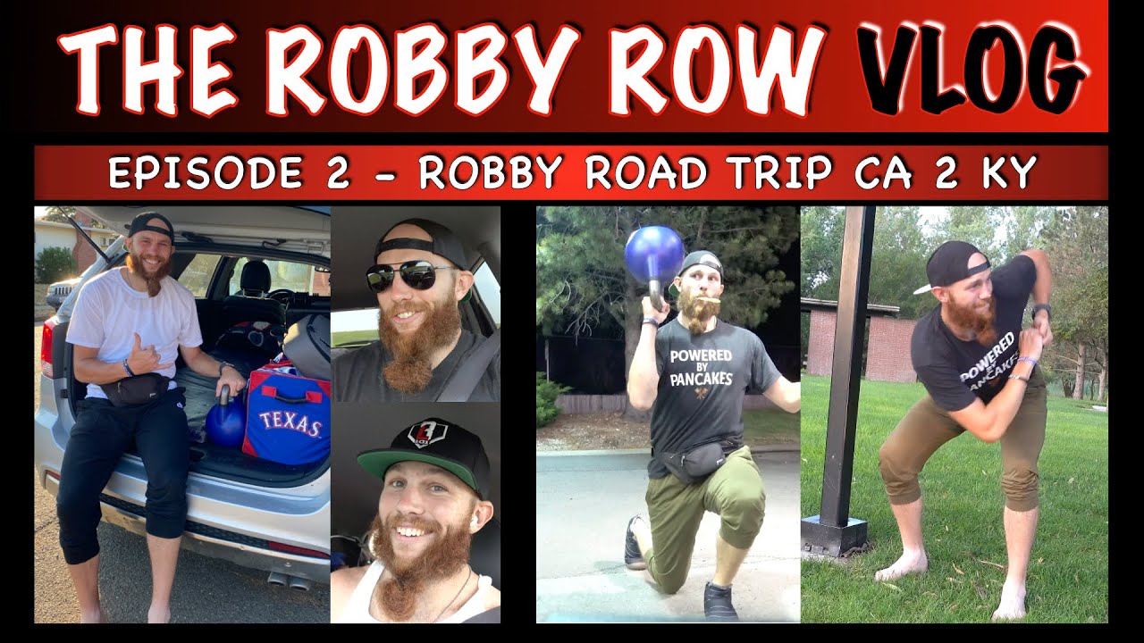 The Robby Row Show Lexington VLOG Ep. 2 - The Road Trip (CA 2 KY)