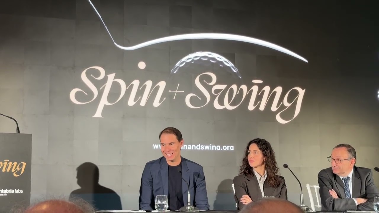 El CCVM acogió la presentación del Spin&Swing, el circuito de golf de la Fundación Rafa Nadal.