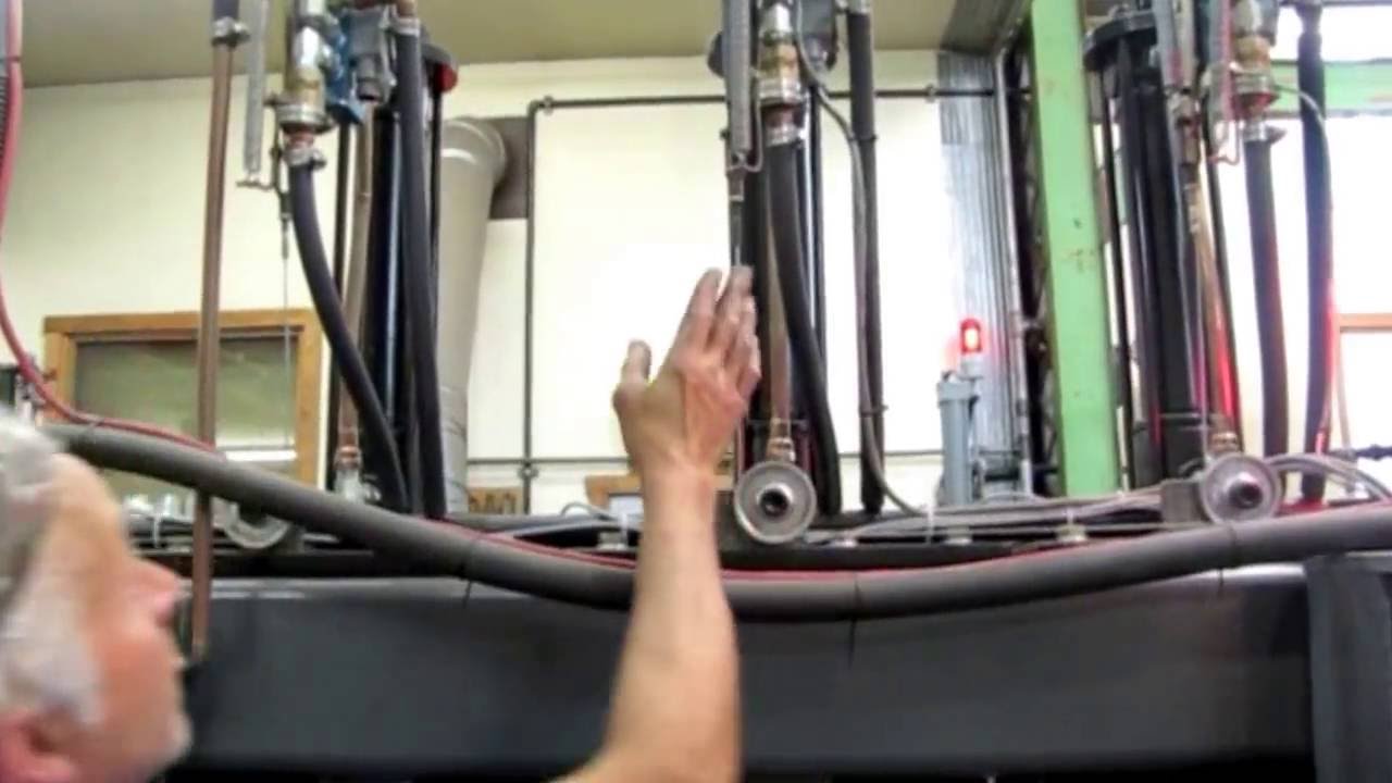Triple 75 pound forging hammer