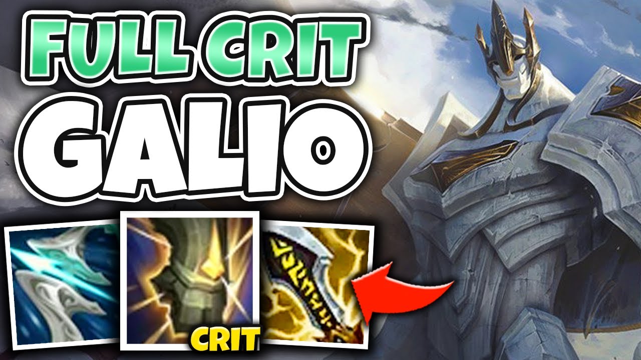 WTF?! GALIO PASSIVE DOES MASSIVE AOE DAMAGE (MAGIC DMG CRITS) - League of Legends