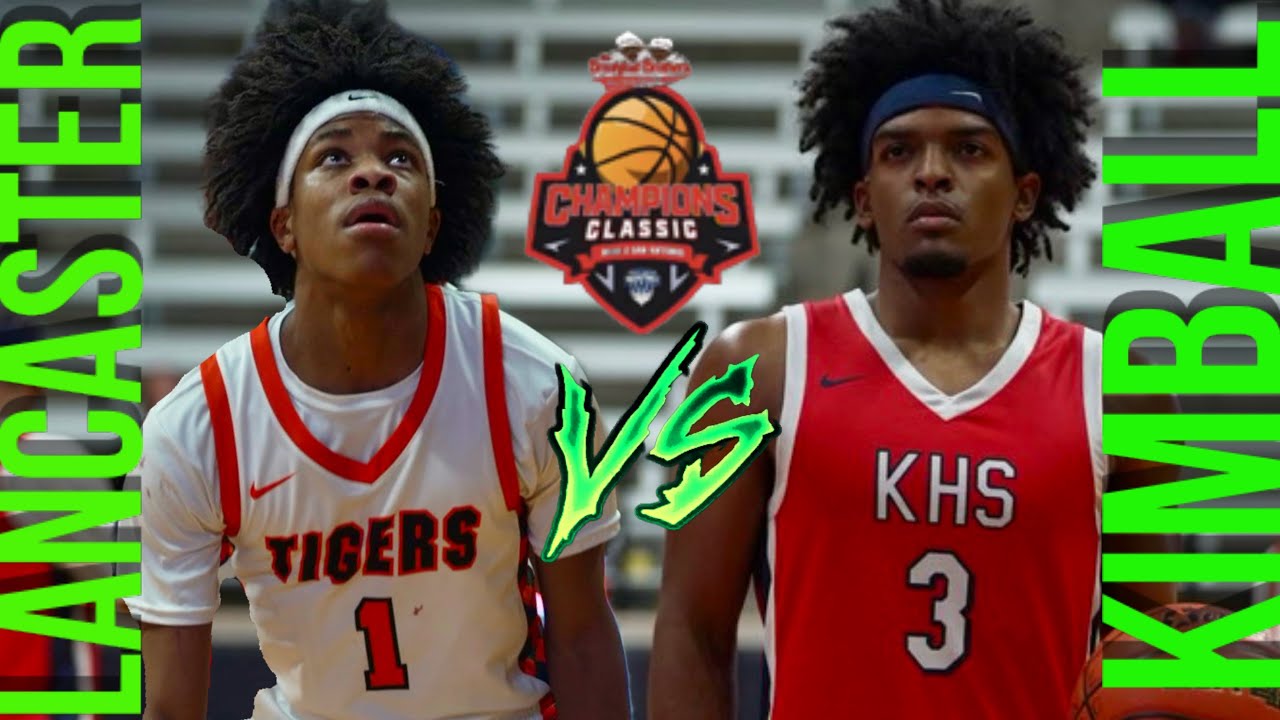 Texas High School Basketball | #6 Lancaster vs #1 Kimball | Down to Wire Finish 😵