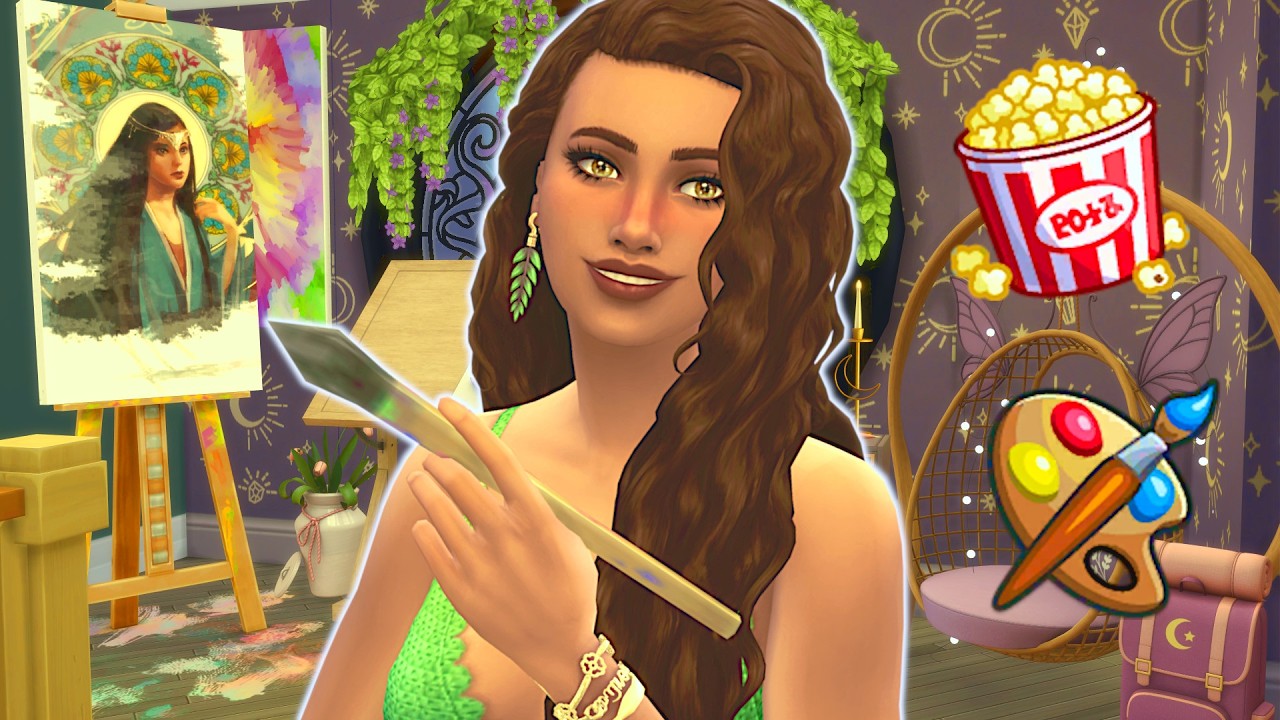 Can my artistic sim renovate her loft apartment? // Sims 4 renovation