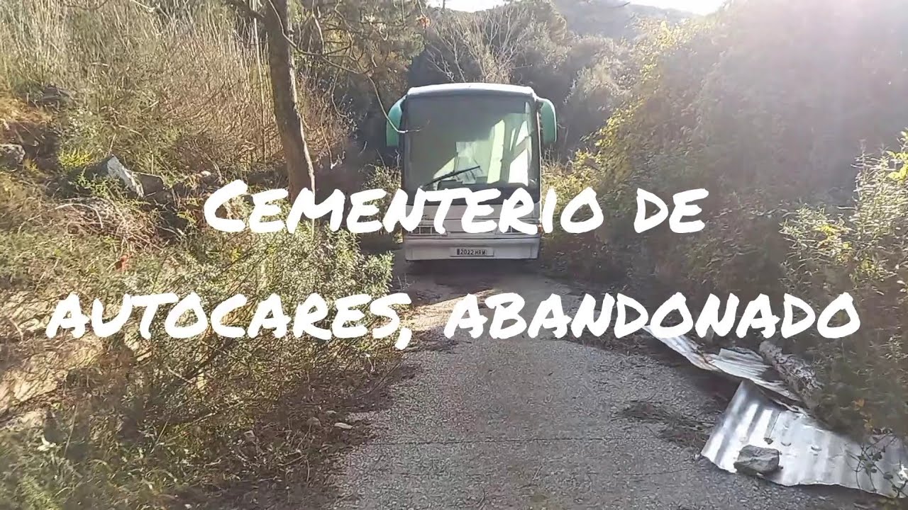 Cementerio de autocares, abandonado. Caturbex/ Urbex Cataluña. España