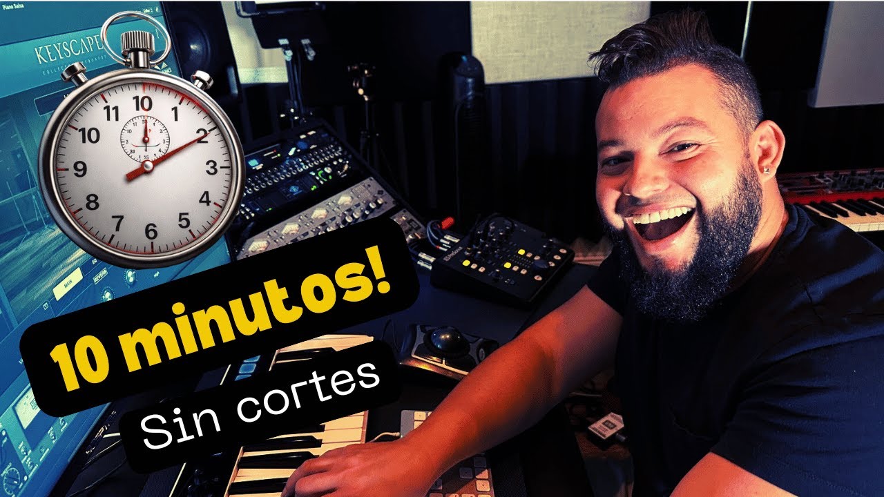 10 minutos. Sin cortes. ¿Hasta dónde llego produciendo salsa?