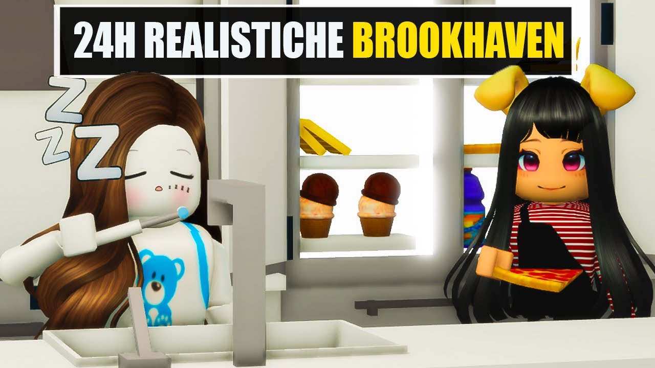 VIVO UNA VITA REALISTICA CON LA MIA MIGLIORE AMICA SU BROOKHAVEN ROBLOX!