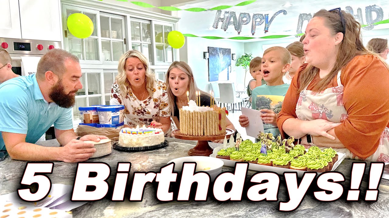 Celebrating 5 Birthdays With Our FIRST Subscriber!