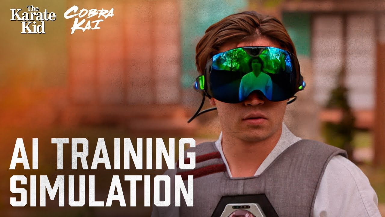 Hawk and Demetri Build an AI Training Simulator | Cobra Kai (Jacob Bertrand, Gianni Decenzo)