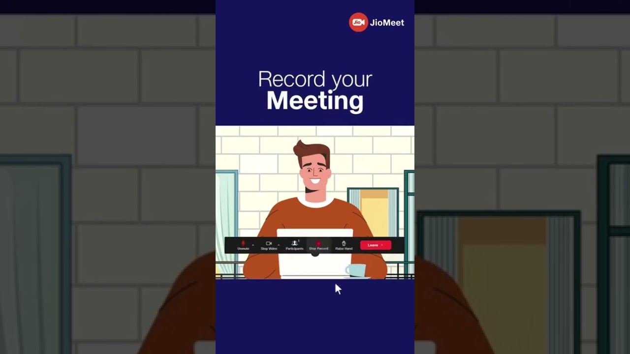 Join Meetings, Set Background and Record Meetings | JioMeet