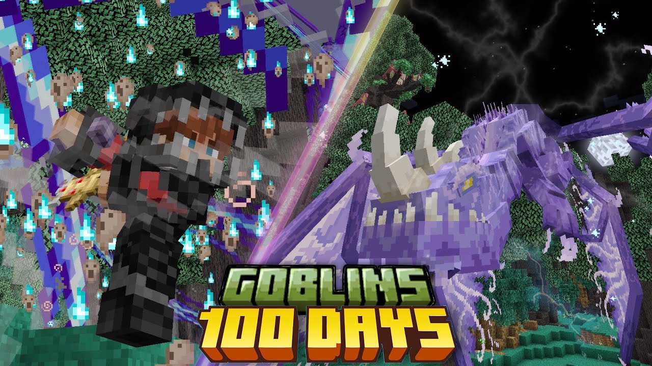 Mình Sinh Tồn 100 Ngày Minecraft Lục Địa Yêu Tinh !!