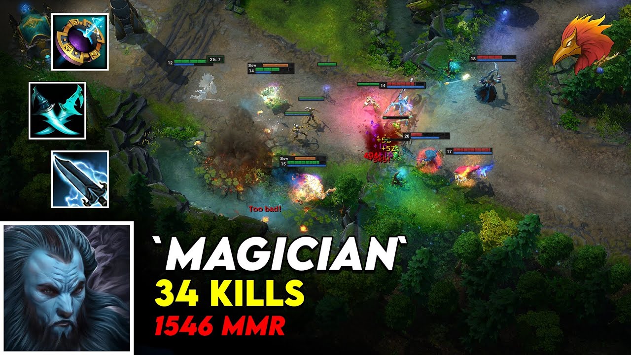 HON Reborn Night Hound - `magician` 1546 MMR