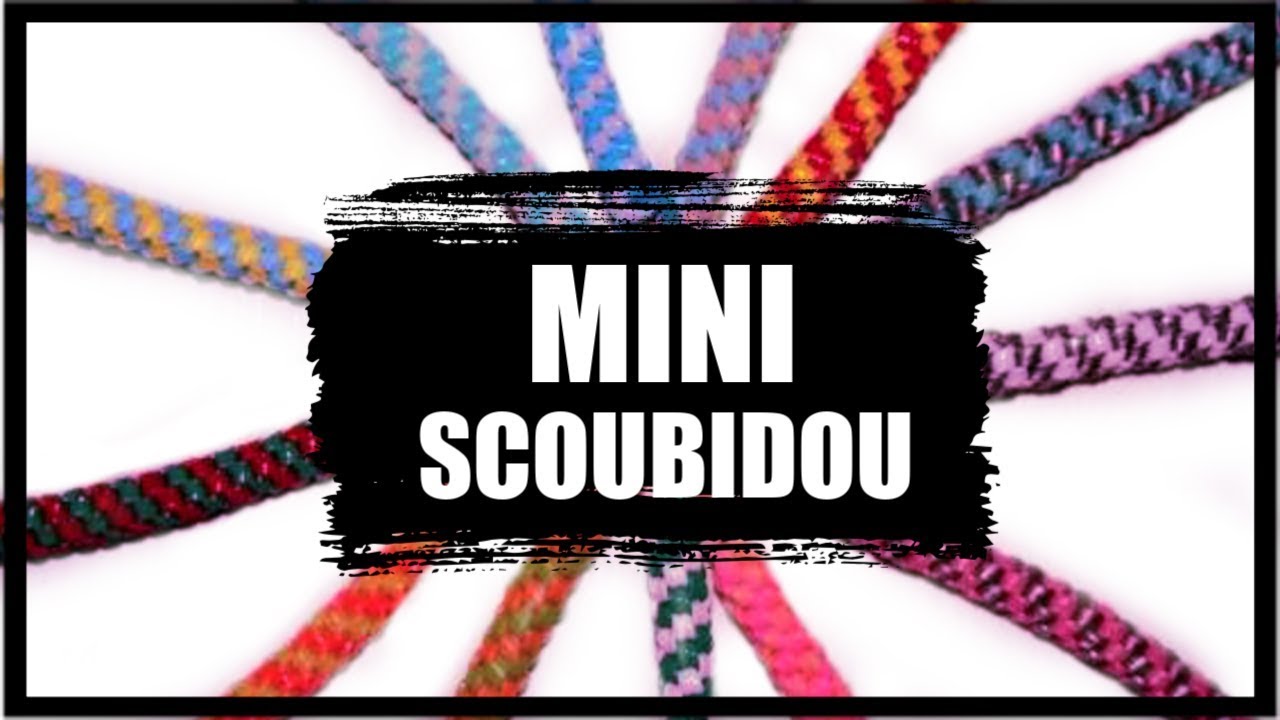COMMENT FAIRE UN MINI SCOUBIDOU 3 FILS FACILE ET RAPIDE
