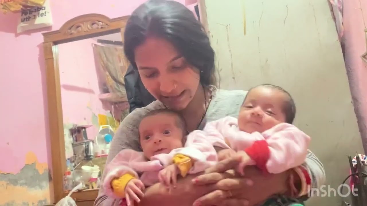 Triple baby Kitna Pareshan Karte hai morning time