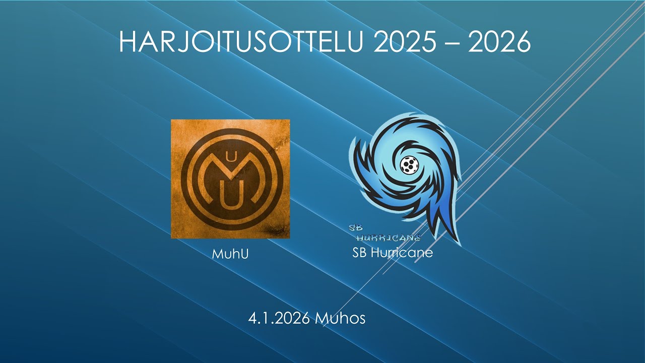 MuhU - SB Hurricane Harjoituspeli 4.1.2026